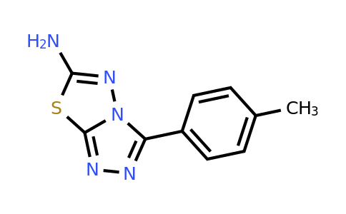 3176-55-4 | 3-(p-tolyl)-[1,2,4]Triazolo[3,4-b][1,3,4]thiadiazol-6-amine