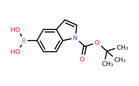 317830-84-5 | (1-(Tert-butoxycarbonyl)-1H-indol-5-yl)boronic acid