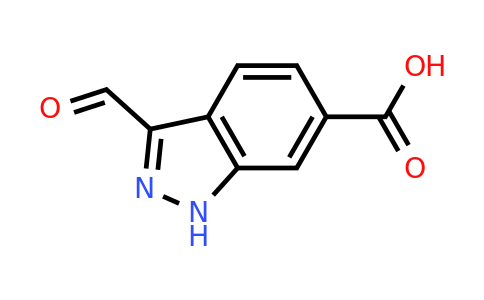 319474-35-6 | 3-Formyl-1H-indazole-6-carboxylic acid