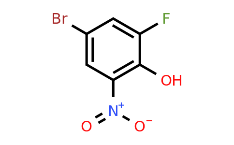 320-76-3 | 4-Bromo-2-fluoro-6-nitrophenol
