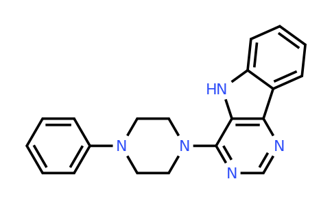 320420-18-6 | 4-(4-Phenylpiperazin-1-yl)-5H-pyrimido[5,4-b]indole