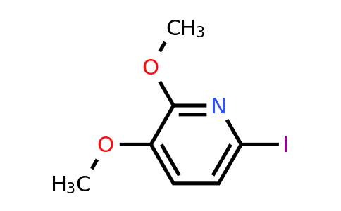 321535-23-3 | 6-Iodo-2,3-dimethoxypyridine