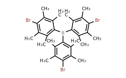 321735-68-6 | Tris(4-bromo-2,3,5,6-tetramethylphenyl)borane