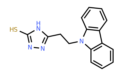 5-(2-(9h-Carbazol-9-yl)ethyl)-4h-1,2,4-triazole-3-thiol