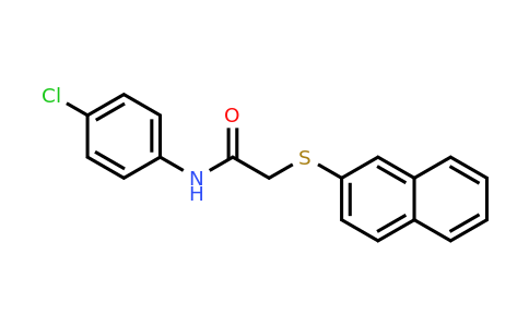 321945-88-4 | n-(4-Chlorophenyl)-2-(naphthalen-2-ylsulfanyl)acetamide