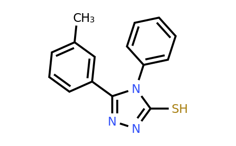322412-26-0 | 5-(3-Methylphenyl)-4-phenyl-4h-1,2,4-triazole-3-thiol