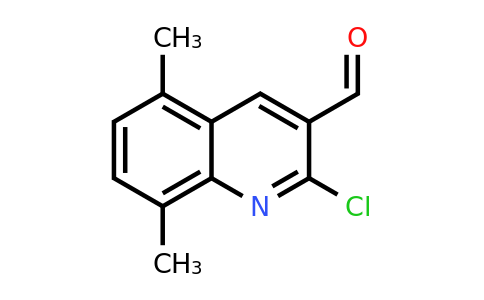323196-71-0 | 2-Chloro-5,8-dimethylquinoline-3-carbaldehyde