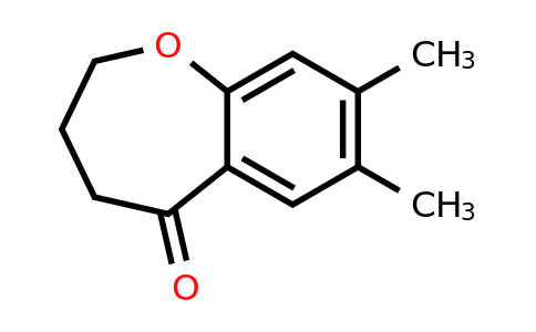 32557-51-0 | 7,8-Dimethyl-2,3,4,5-tetrahydro-1-benzoxepin-5-one