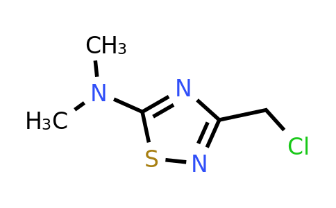 32577-97-2 | 3-(Chloromethyl)-n,n-dimethyl-1,2,4-thiadiazol-5-amine