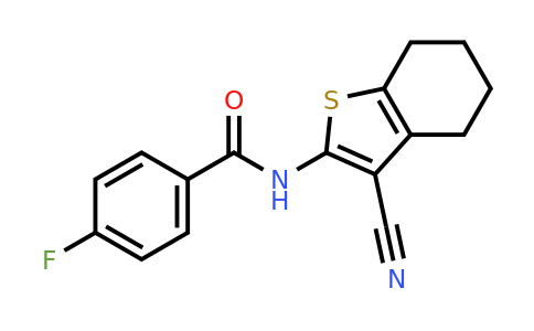 325979-58-6 | n-(3-Cyano-4,5,6,7-tetrahydrobenzo[b]thiophen-2-yl)-4-fluorobenzamide