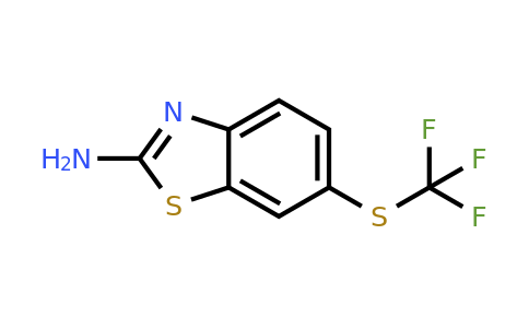 326-45-4 | 6-((Trifluoromethyl)thio)benzo[d]thiazol-2-amine