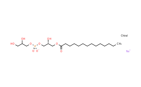 326495-21-0 | Sodium 2,3-dihydroxypropyl ((R)-2-hydroxy-3-(tetradecanoyloxy)propyl) phosphate