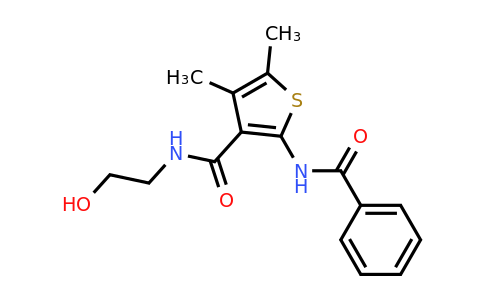 326888-16-8 | 2-Benzamido-N-(2-hydroxyethyl)-4,5-dimethylthiophene-3-carboxamide
