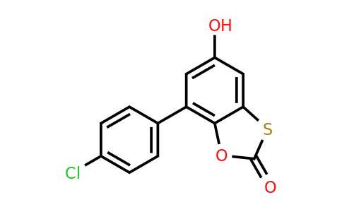 327078-55-7 | 7-(4-Chlorophenyl)-5-hydroxybenzo[d][1,3]oxathiol-2-one