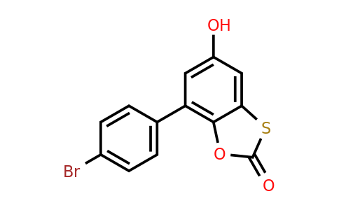 327078-63-7 | 7-(4-Bromophenyl)-5-hydroxy-2H-1,3-benzoxathiol-2-one
