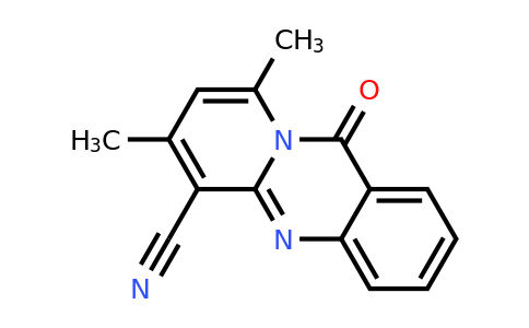327081-29-8 | 7,9-Dimethyl-11-oxo-11h-pyrido[2,1-b]quinazoline-6-carbonitrile