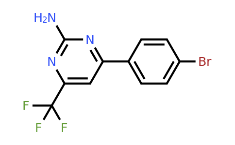 327098-68-0 | 4-(4-Bromophenyl)-6-(trifluoromethyl)pyrimidin-2-amine