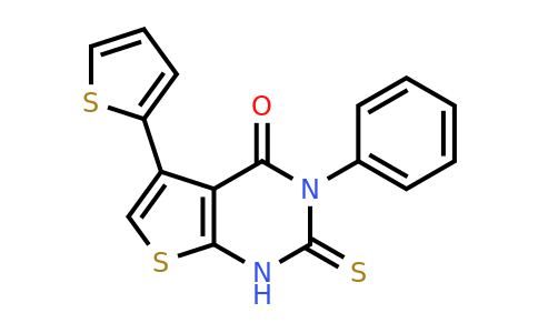 327167-86-2 | 3-Phenyl-5-(thiophen-2-yl)-2-thioxo-2,3-dihydrothieno[2,3-d]pyrimidin-4(1h)-one