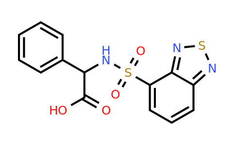 327169-27-7 | 2-(Benzo[c][1,2,5]thiadiazole-4-sulfonamido)-2-phenylacetic acid