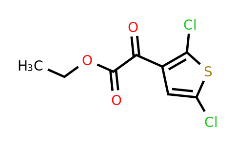32766-64-6 | Ethyl 2-(2,5-dichlorothiophen-3-yl)-2-oxoacetate