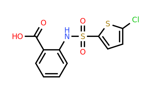 327979-67-9 | 2-[[(5-Chloro-2-thienyl)sulfonyl]amino]benzoic acid