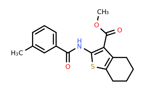 328023-47-8 | Methyl 2-(3-methylbenzamido)-4,5,6,7-tetrahydrobenzo[b]thiophene-3-carboxylate