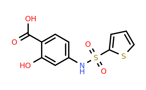 328028-07-5 | 2-Hydroxy-4-(thiophene-2-sulfonamido)benzoic acid