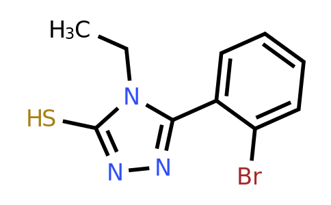 328090-43-3 | 5-(2-Bromophenyl)-4-ethyl-4h-1,2,4-triazole-3-thiol