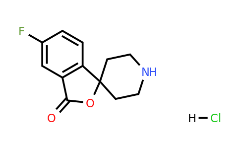328233-41-6 | 5-Fluoro-3H-spiro[isobenzofuran-1,4'-piperidin]-3-one hydrochloride