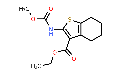 328262-36-8 | Ethyl 2-((methoxycarbonyl)amino)-4,5,6,7-tetrahydrobenzo[b]thiophene-3-carboxylate