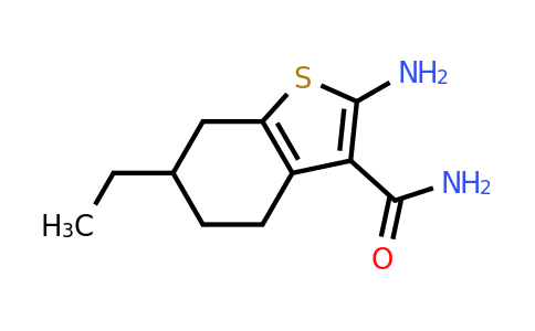 328270-02-6 | 2-Amino-6-ethyl-4,5,6,7-tetrahydrobenzo[b]thiophene-3-carboxamide