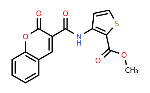 328270-77-5 | Methyl 3-(2-oxo-2H-chromene-3-carboxamido)thiophene-2-carboxylate