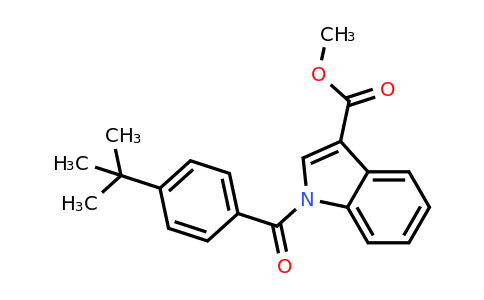 328282-79-7 | Methyl 1-(4-(tert-butyl)benzoyl)-1H-indole-3-carboxylate