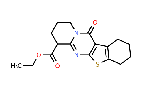 329059-69-0 | Ethyl 12-oxo-1,2,3,4,7,9,10,12-octahydro-8H-benzo[4,5]thieno[2,3-d]pyrido[1,2-a]pyrimidine-7-carboxylate