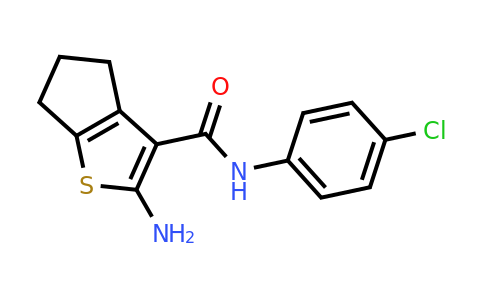 329066-94-6 | 2-Amino-N-(4-chlorophenyl)-5,6-dihydro-4H-cyclopenta[b]thiophene-3-carboxamide