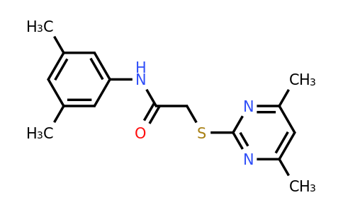 329079-57-4 | N-(3,5-dimethylphenyl)-2-((4,6-dimethylpyrimidin-2-yl)thio)acetamide