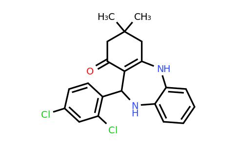 329206-31-7 | 11-(2,4-Dichlorophenyl)-3,3-dimethyl-2,3,4,5,10,11-hexahydro-1H-dibenzo[b,e][1,4]diazepin-1-one