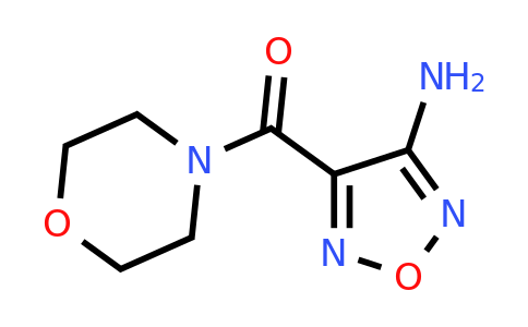 4-(Morpholine-4-carbonyl)-1,2,5-oxadiazol-3-amine