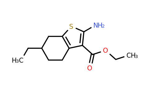 329222-94-8 | Ethyl 2-amino-6-ethyl-4,5,6,7-tetrahydro-1-benzothiophene-3-carboxylate