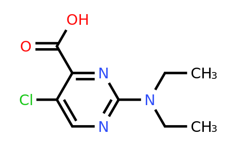 329268-83-9 | 5-Chloro-2-(diethylamino)pyrimidine-4-carboxylic acid
