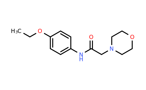 n-(4-Ethoxyphenyl)-2-morpholinoacetamide
