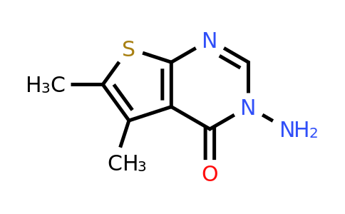 32973-77-6 | 3-Amino-5,6-dimethyl-3H,4H-thieno[2,3-d]pyrimidin-4-one