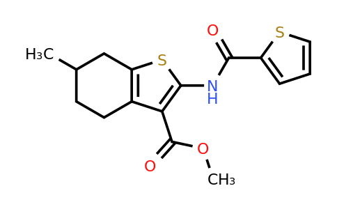 329923-64-0 | Methyl 6-methyl-2-(thiophene-2-carboxamido)-4,5,6,7-tetrahydrobenzo[b]thiophene-3-carboxylate
