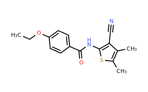 329923-73-1 | N-(3-cyano-4,5-dimethylthiophen-2-yl)-4-ethoxybenzamide