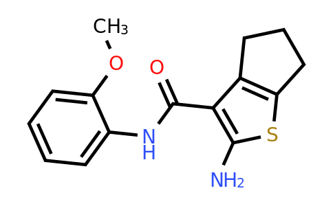 330188-63-1 | 2-Amino-N-(2-methoxyphenyl)-5,6-dihydro-4H-cyclopenta[b]thiophene-3-carboxamide