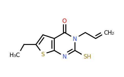 330449-39-3 | 3-Allyl-6-ethyl-2-mercaptothieno[2,3-d]pyrimidin-4(3h)-one