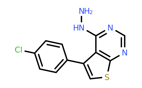 330473-50-2 | 5-(4-Chlorophenyl)-4-hydrazinylthieno[2,3-d]pyrimidine