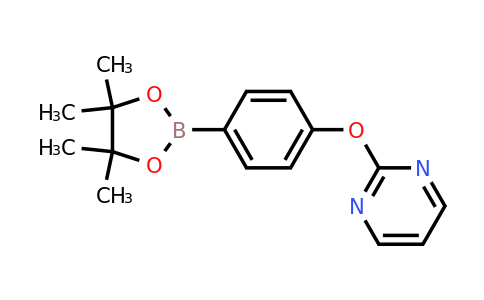 330792-87-5 | 2-(4-(4,4,5,5-Tetramethyl-1,3,2-dioxaborolan-2-yl)phenoxy)pyrimidine