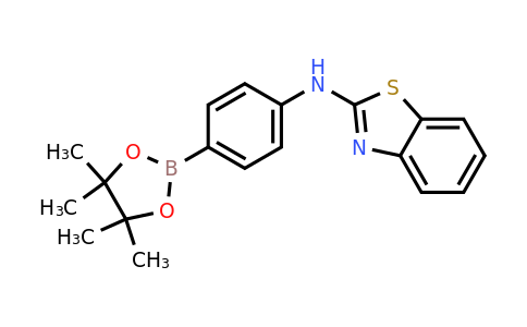 330793-85-6 | N-(4-(4,4,5,5-Tetramethyl-1,3,2-dioxaborolan-2-yl)phenyl)benzo[d]thiazol-2-amine