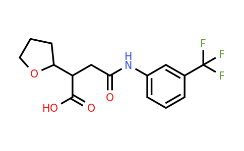 330951-09-2 | 4-Oxo-2-(tetrahydrofuran-2-yl)-4-((3-(trifluoromethyl)phenyl)amino)butanoic acid